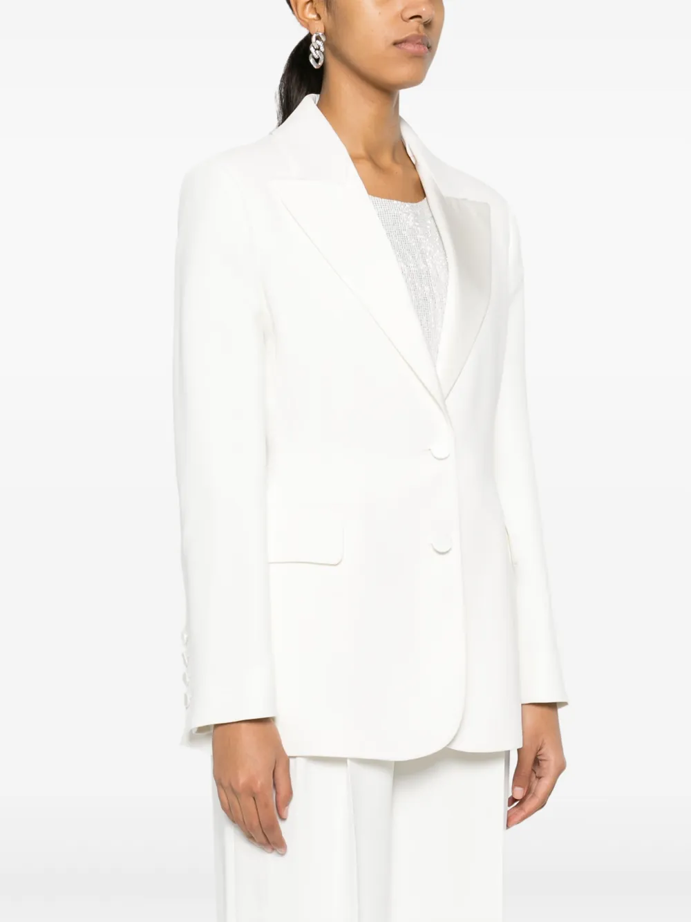 Ermanno Scervino White Blazer
