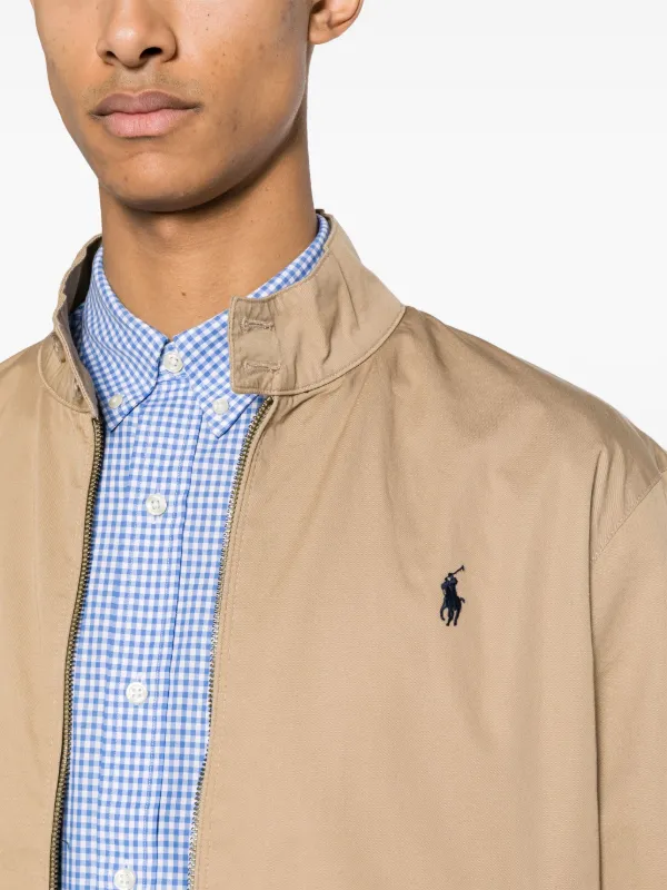 POLO RALPH LAUREN perry jacket ベージュ ▷ Polo Ralph Lauren 1/4 Zip Up Jacket | TWOVAULT