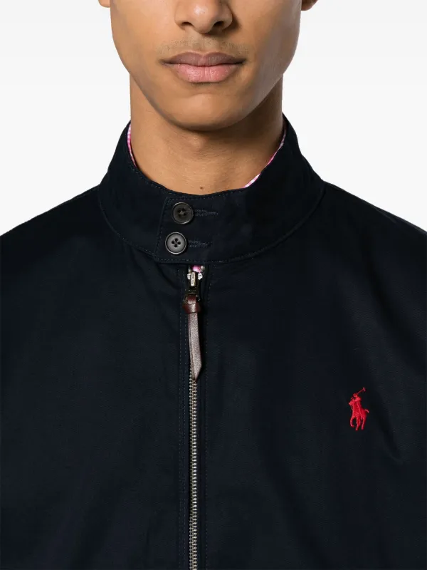 Polo Ralph Lauren Polo Pony Cotton Jacket Blue FARFETCH TR