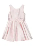 Abel & Lula polka-dot satin dress - Pink