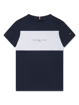 Tommy hilfiger colour block hot sale shirt