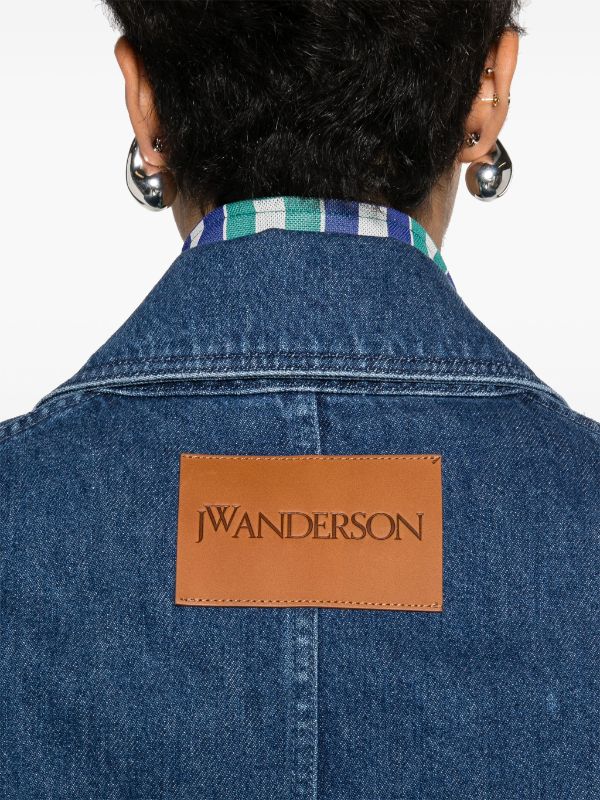 JW Anderson double-breasted Denim Blazer - Farfetch