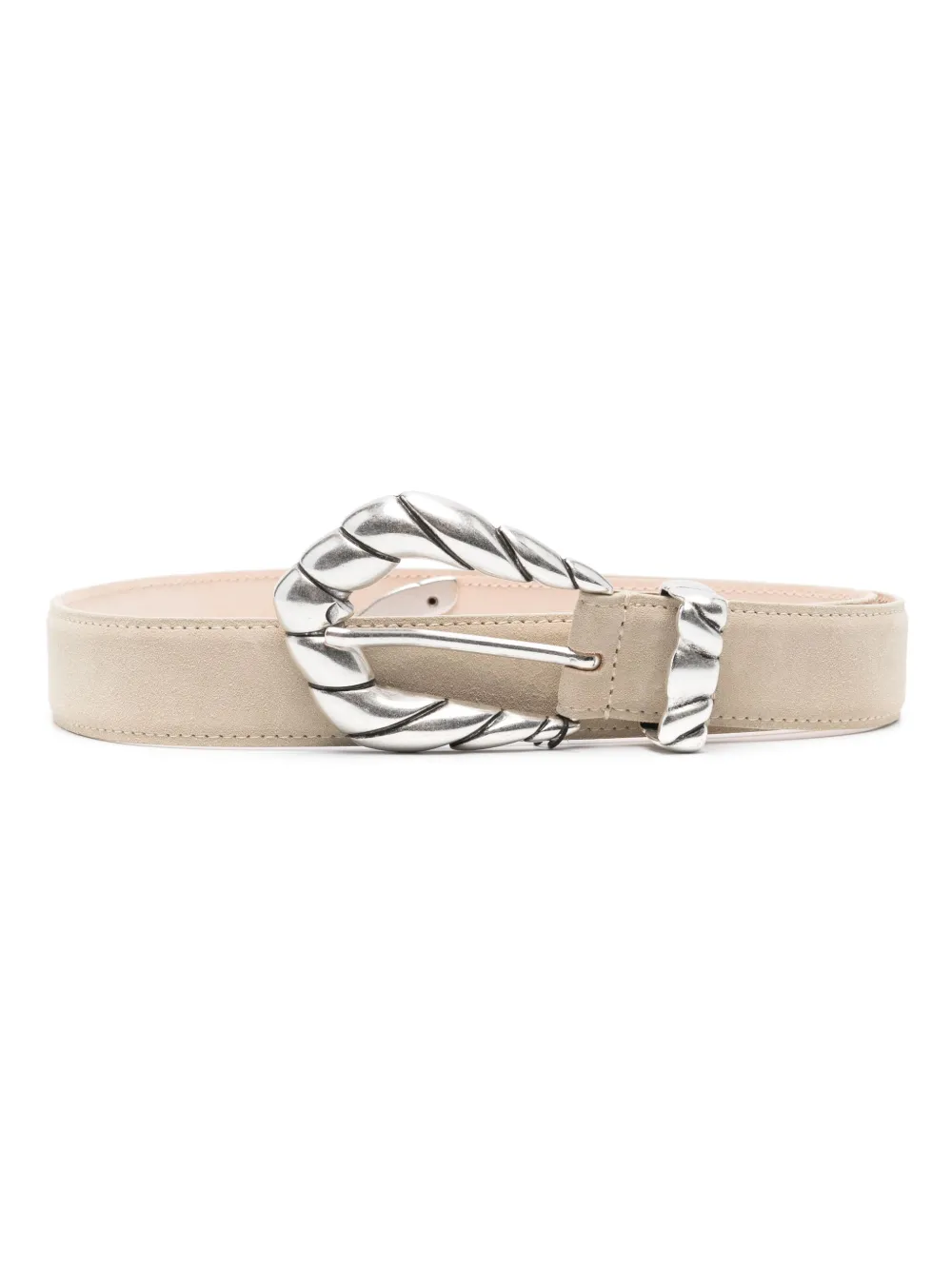 Iro Embella Suede Belt In Neutrals