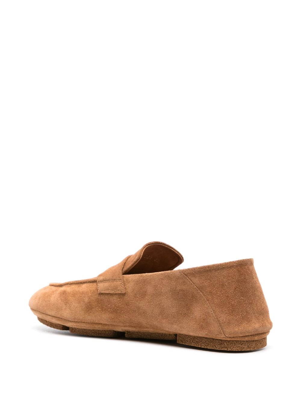 Shop Officine Creative C-side Suede Loafers In 褐色
