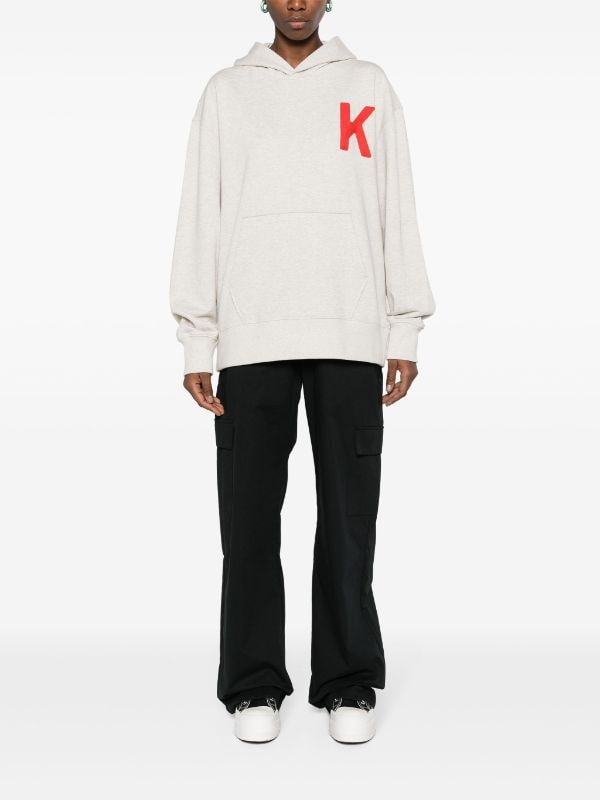 Kenzo Lucky Tiger logo-embroidered Hoodie - Farfetch