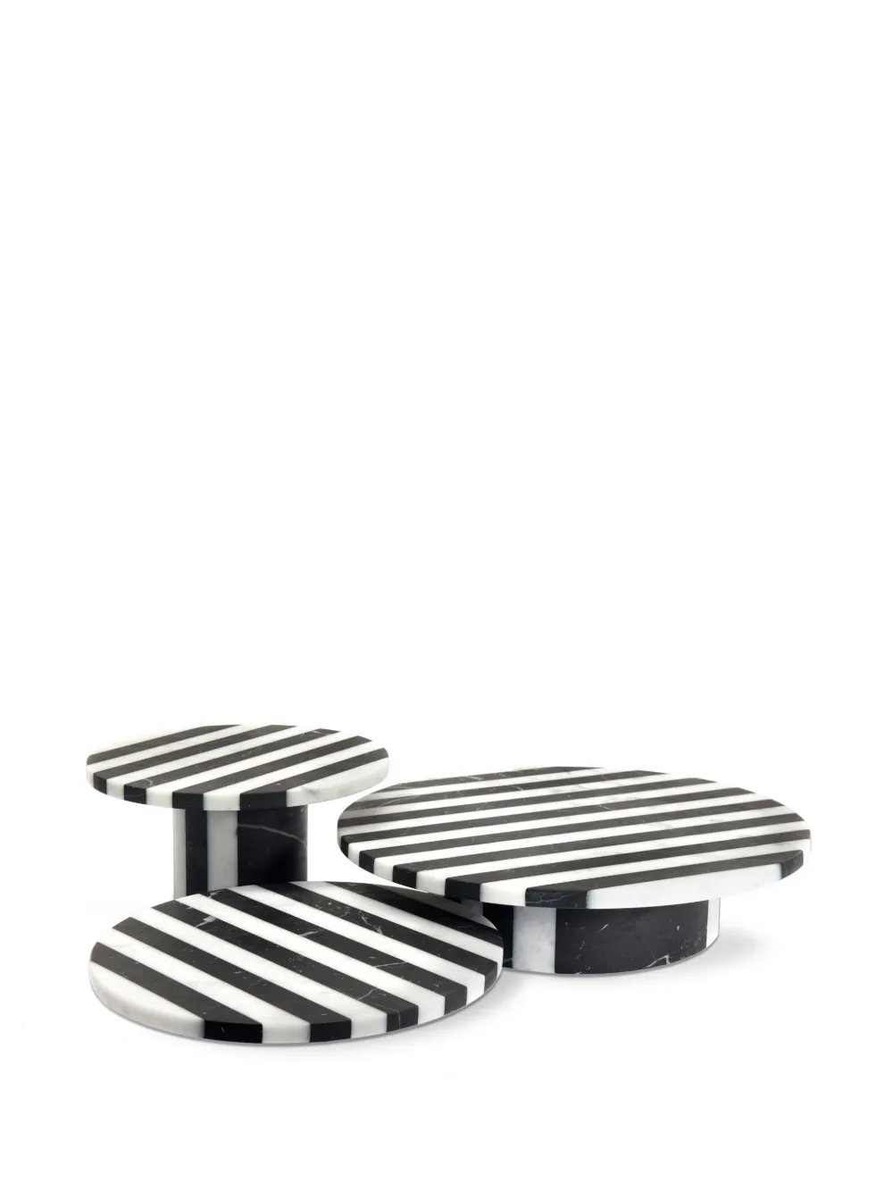 Shop Editions Milano Alice Marble Cake Stand In Black