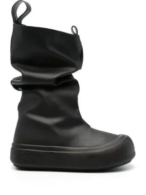あ*様 新品未使用‼️YUME YUMEユメユメ黒ジャガード　Fisherman YUME YUME ユメ ユメ SS25 FISHERMAN BOOT LOW / BLK - NUBIAN