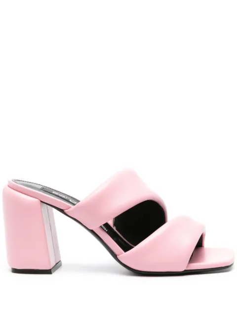 Sergio Rossi 80mm leather sandals
