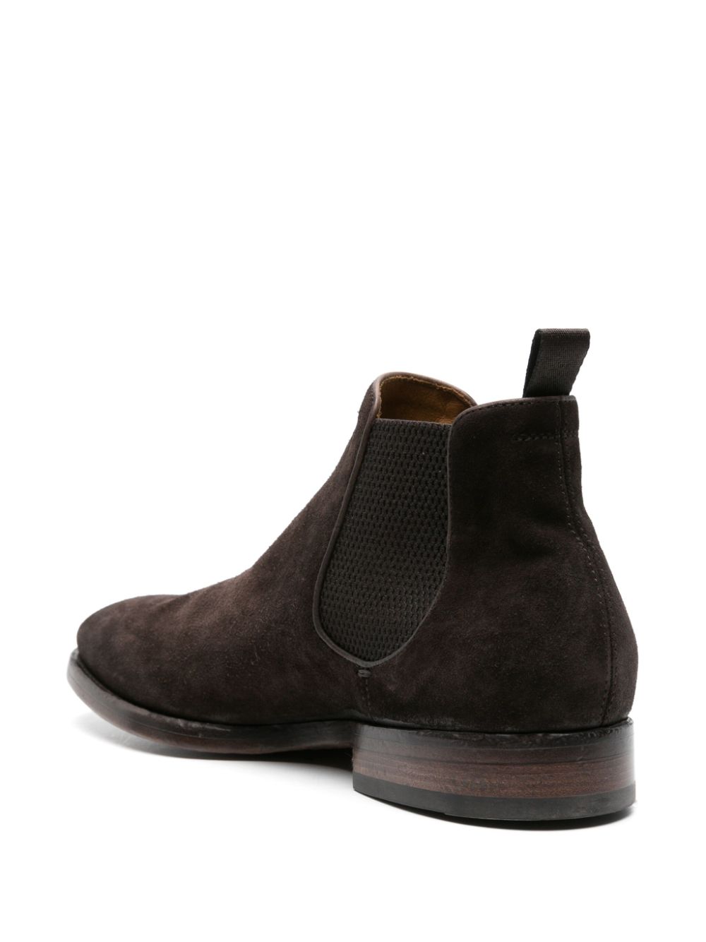 Officine Creative Providence 003 suede Chelsea boots Brown