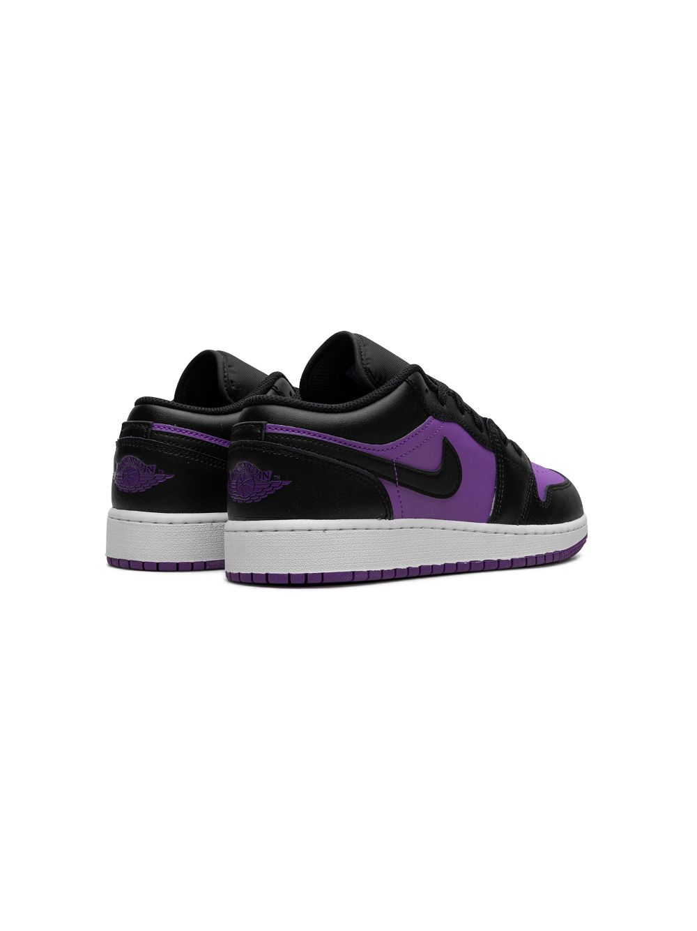 Shop Jordan Air  1 Low "purple Venom" Sneakers