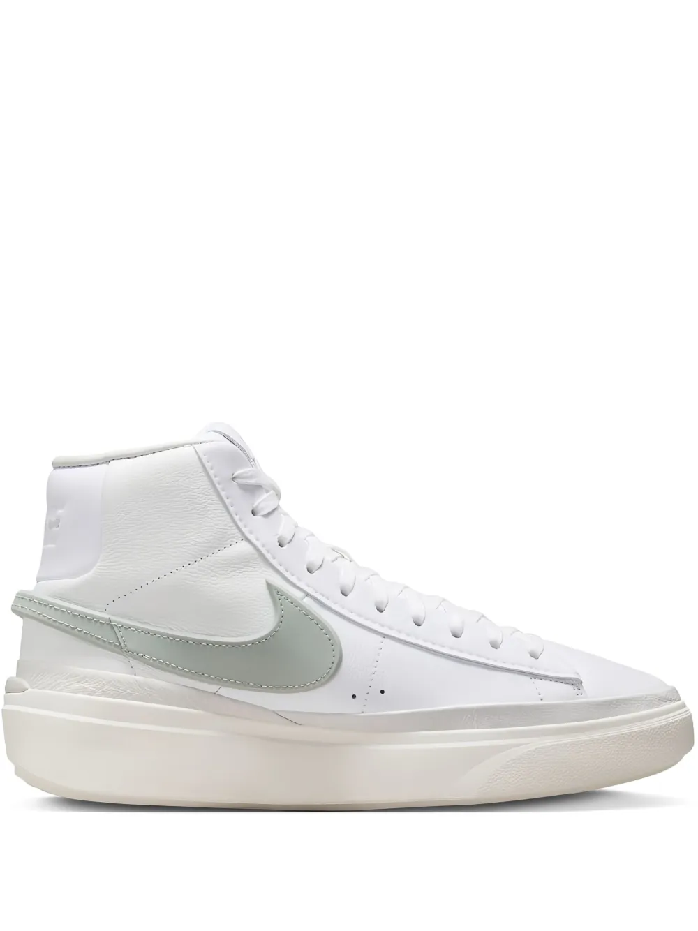 Nike Blazer Phantom mid-top leather sneakers | Neutrals | Image 1