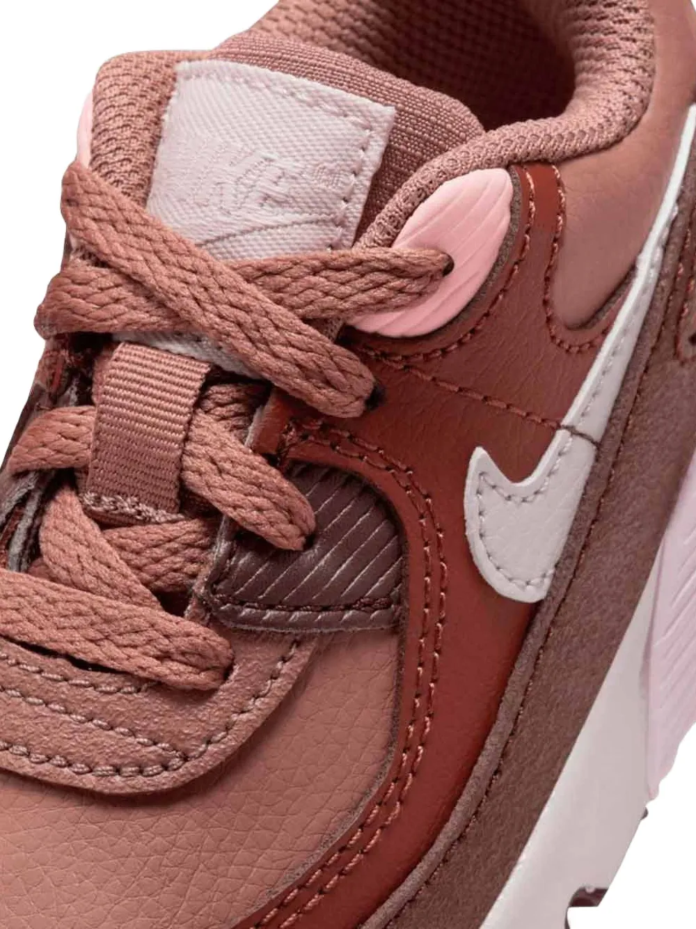 Nike Kids Air Max 90 LTR "Mauve" sneakers Brown
