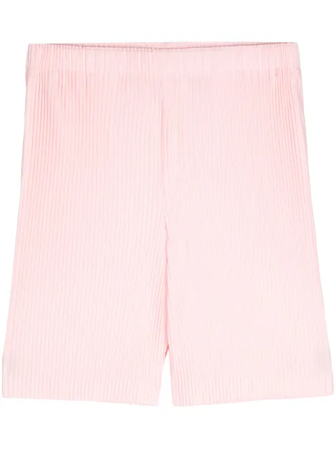 Homme Plissé Issey Miyake May plissé pleated bermuda shorts