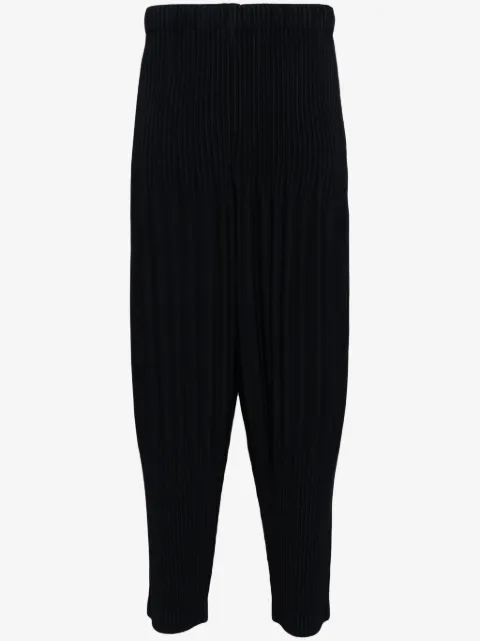 Homme Plissé Issey Miyake pleated tapered trousers