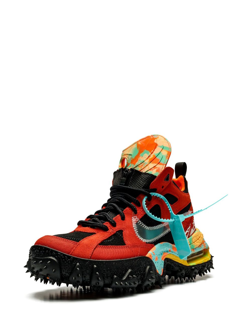 Nike X Off-White Air Terra Forma "Manta Orange" sneakers Rood