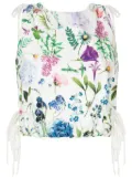 Lethicia Bronstein Bibia floral-print cropped top - Multicolour