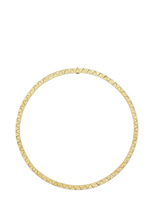Anita Ko Thin Cleo Choker in Gold