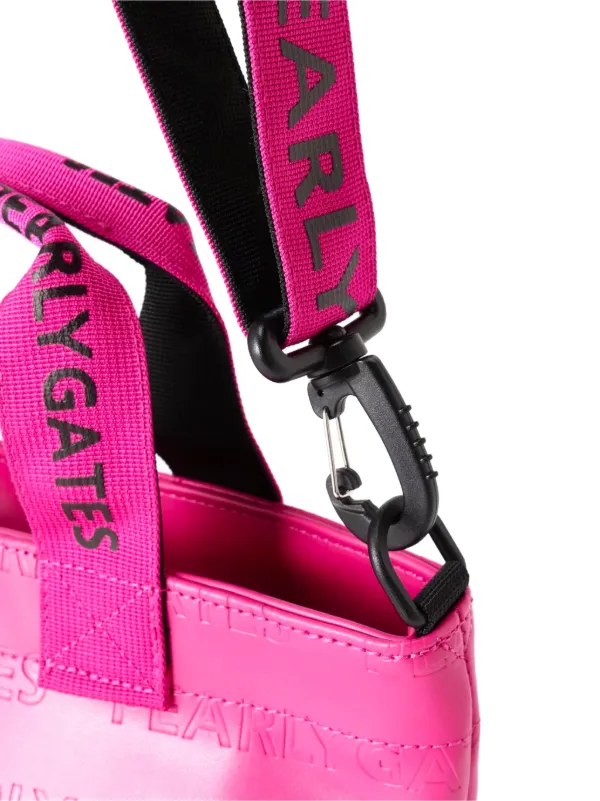 PEARLY GATES logo-embroidered Tote Bag | Pink | FARFETCH HK