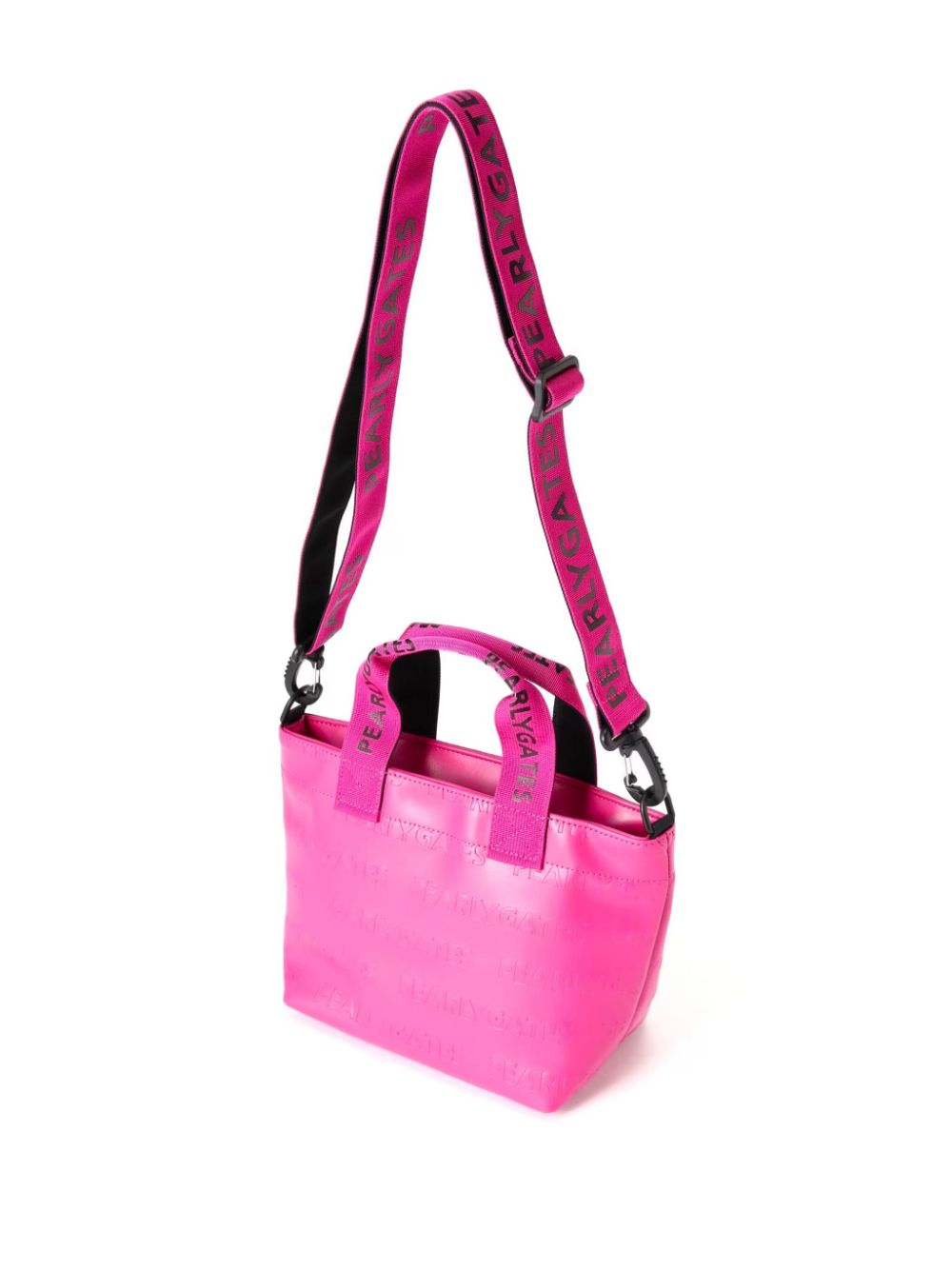 Shop Pearly Gates Logo-embroidered Tote Bag In Pink
