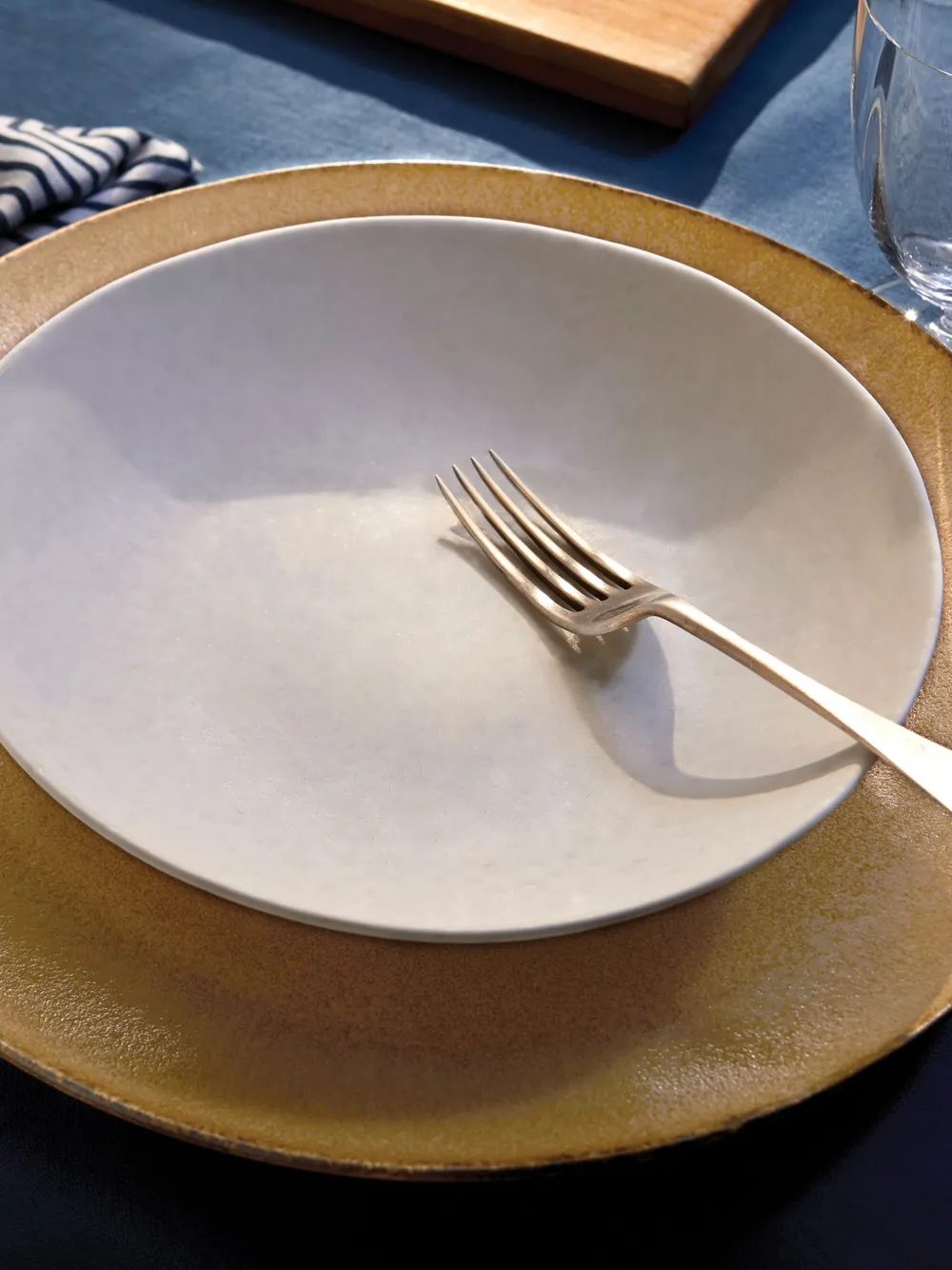 L'objet Terra Porcelain Bowl (30cm) In White