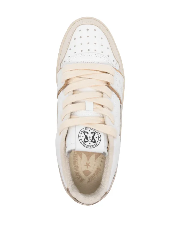 スニーカー ENTERPRISE JAPAN EJ EGG ROCKET - Leather trainers with logo Enterprise Japan Ej Egg Rocket - Leather Trainers With Logo