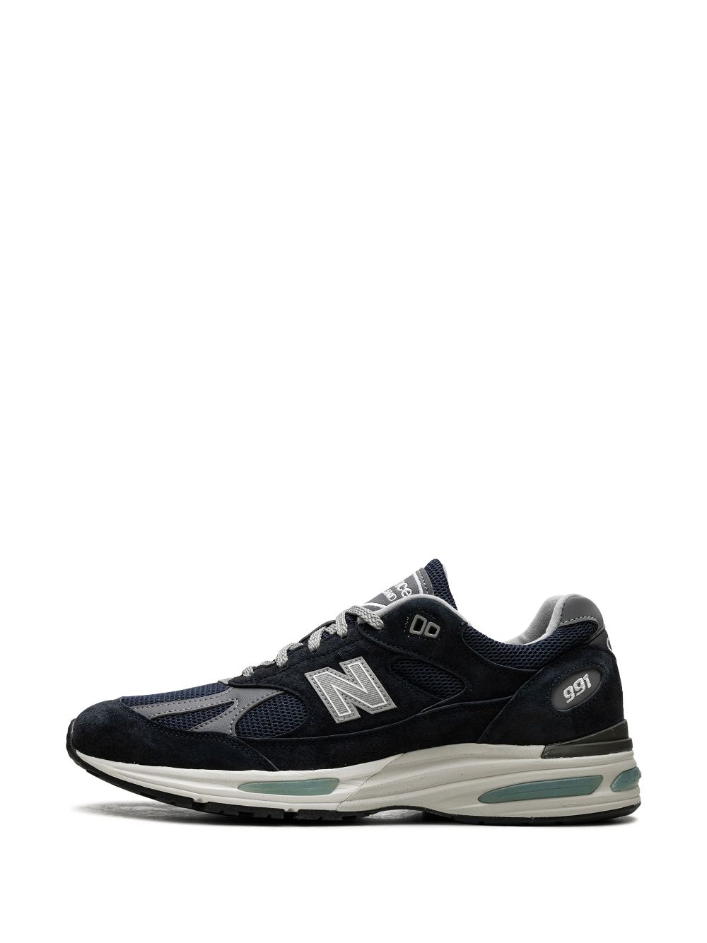 hype New Balance 991v2 "Dark Navy" suede sneakers 