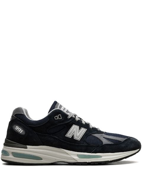 hype New Balance 991v2 "Dark Navy" suede sneakers 