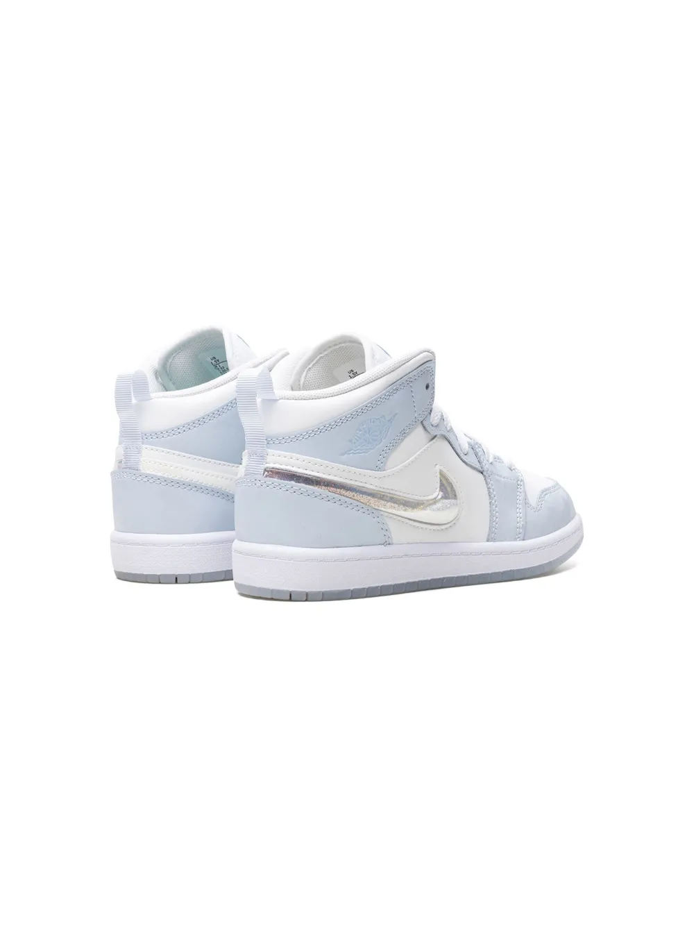 Air Jordan 1 Mid "Glitter Swoosh" Sneakers