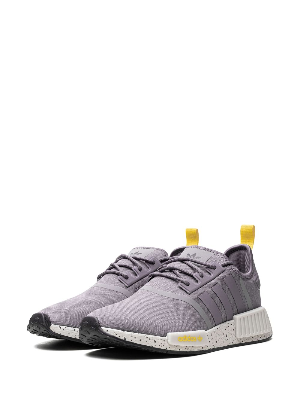 hype adidas NMD_R1 "Trace Grey Yellow" sneakers 