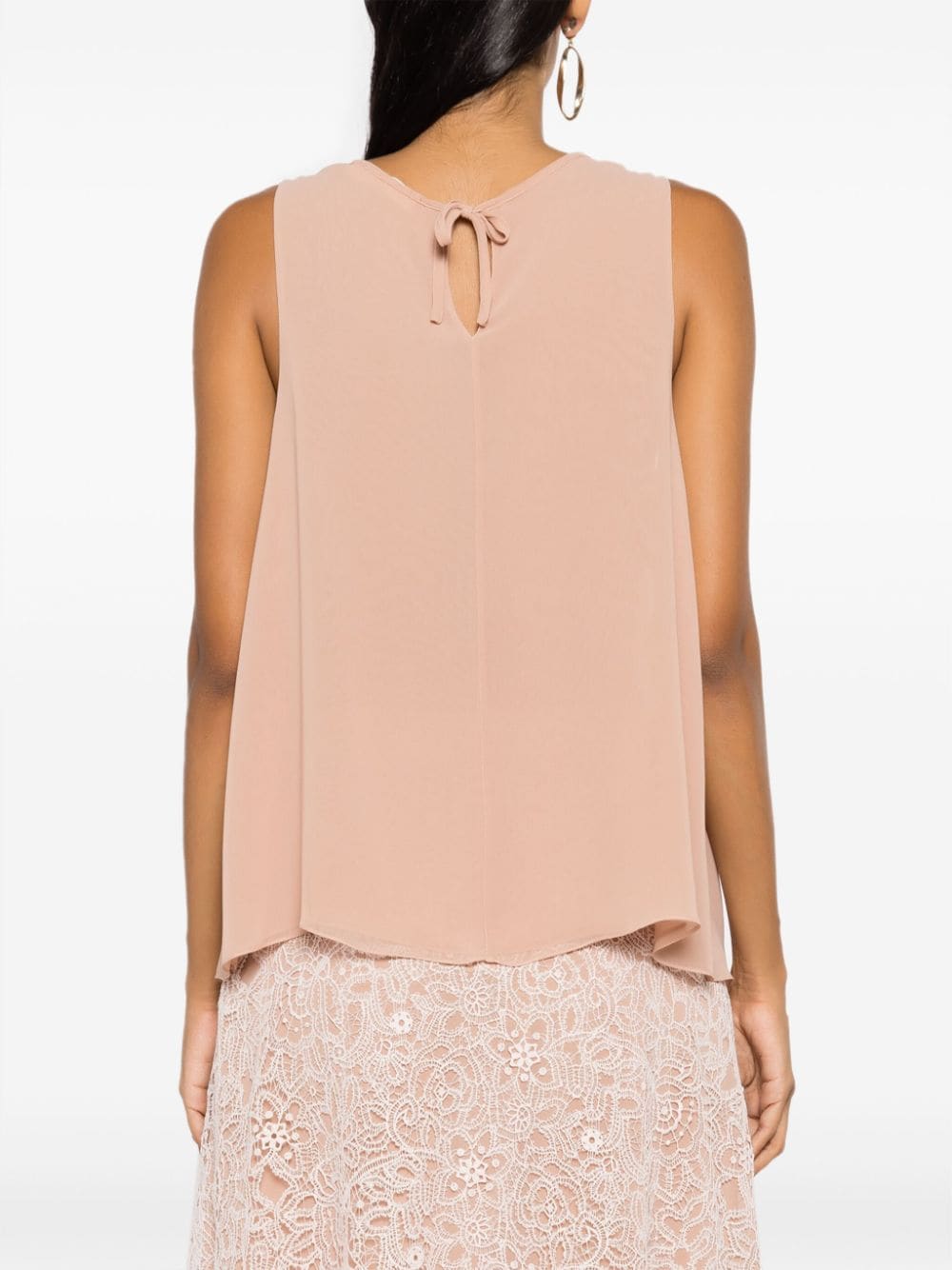 Shop Lethicia Bronstein Barbara Sleeveless Top In Pink