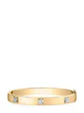 Anita Ko 18kt yellow gold diamond bangle bracelet