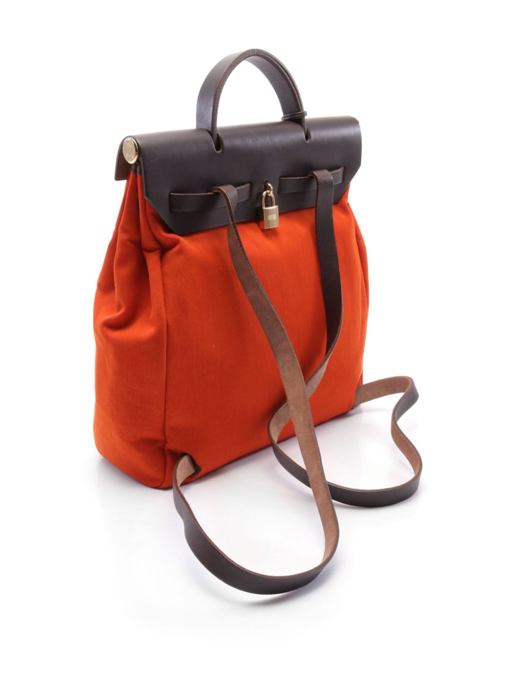 Hermès Pre-Owned 2011 pre-owned Herbag PM backpack - Oranje