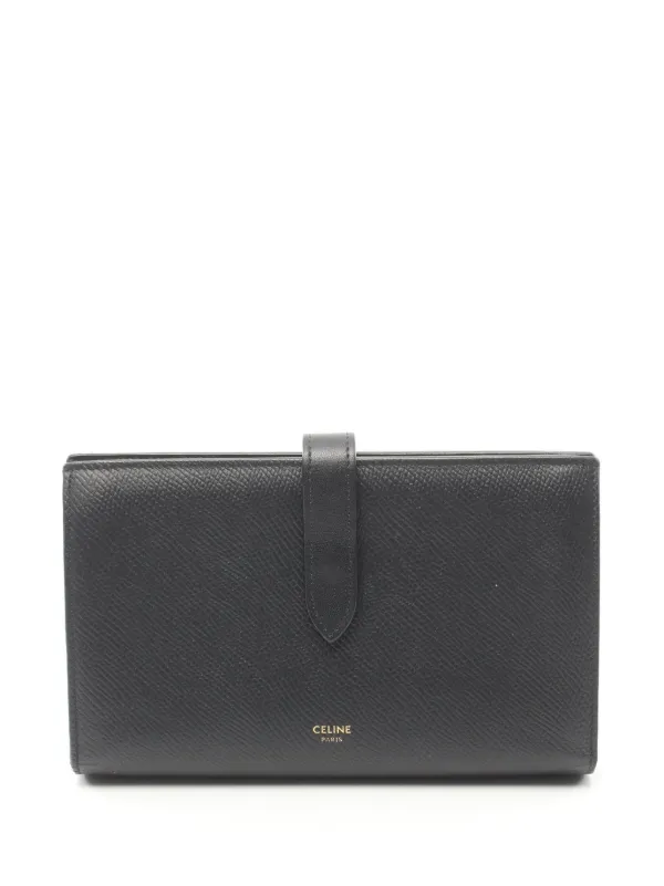 Celine large 2025 strap wallet