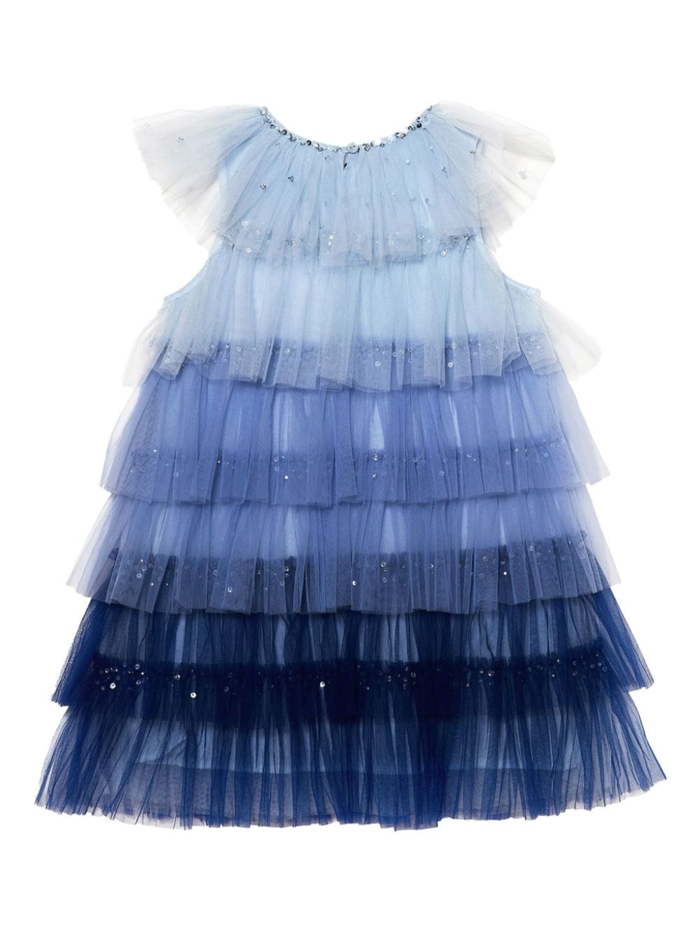 Shop Tutu Du Monde Josette Tulle Dress In Blue