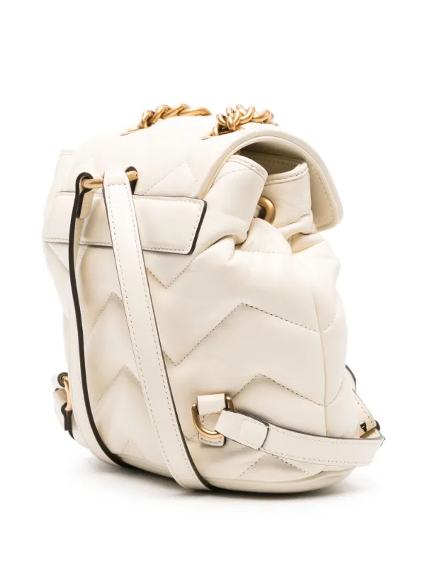 Gucci GG Marmont leather backpack women Calf Leather One Size Neutrals