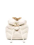 Gucci GG Marmont leather backpack - Neutrals