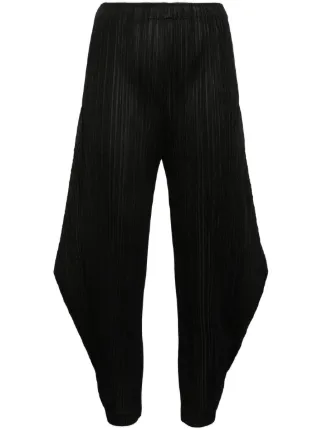 韓国 ファッション通販 Miyake Issey Please Pleats Plissé Black | Trousers Tapered パンツ