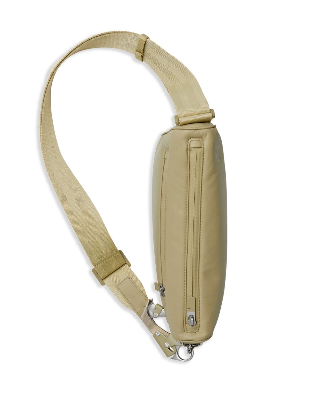 Shop Burberry Shield Crossbody Bag In Neutrals