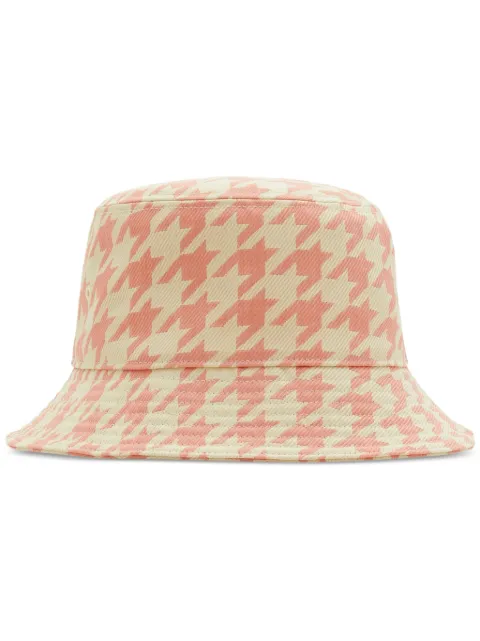 Burberry houndstooth bucket hat