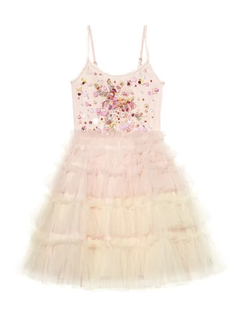 Tutu Du Monde vestido de tul con detalles de lentejuelas