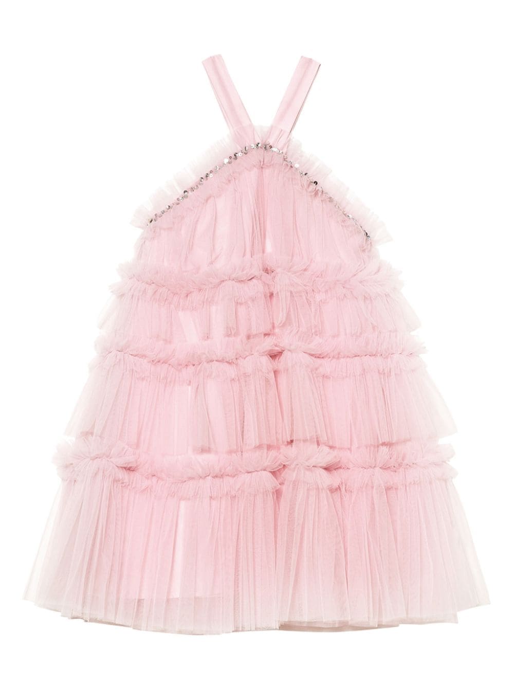 Tutu Du Monde Kids' Bon Bon Tulle Dress In Pink