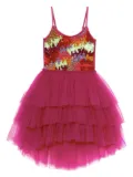 Tutu Du Monde Pop Art embellished tulle dress - Pink