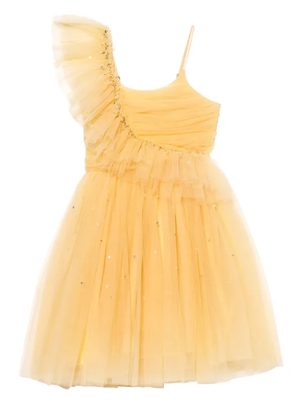 yellow beach dress Buttercream main image 0
