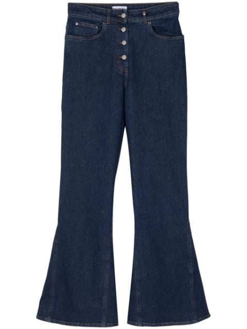 Ports 1961 high-waisted flared jeans