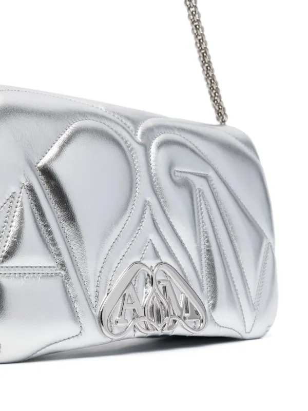 MUCENT ■ Silver Chain Shoulder Bag ショルダーバッグ Alexander McQueen Small The Seal Shoulder Bag | Silver