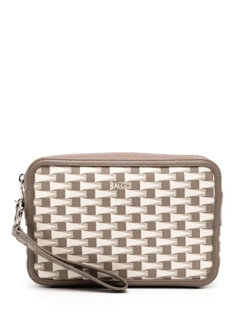 Bally Pennant clutch bag