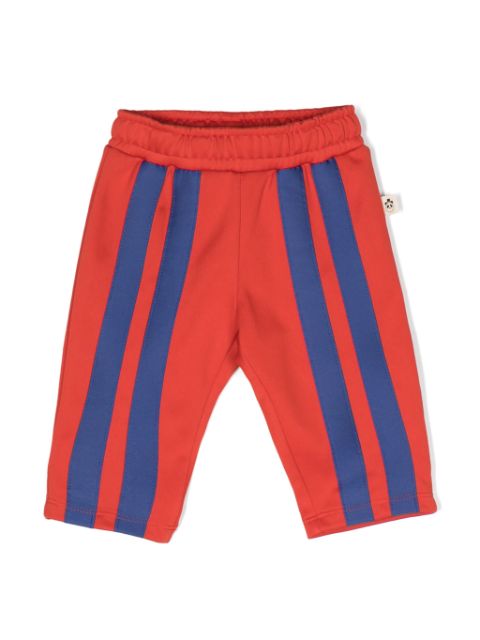 Mini Rodini pantalon de jogging à rayures