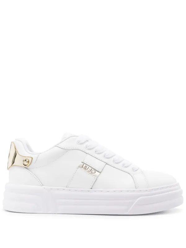 LIU JO Cleo 29 Flatform Sneakers White FARFETCH ZA