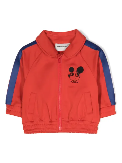 Mini Rodini rat-embroidered sports jacket