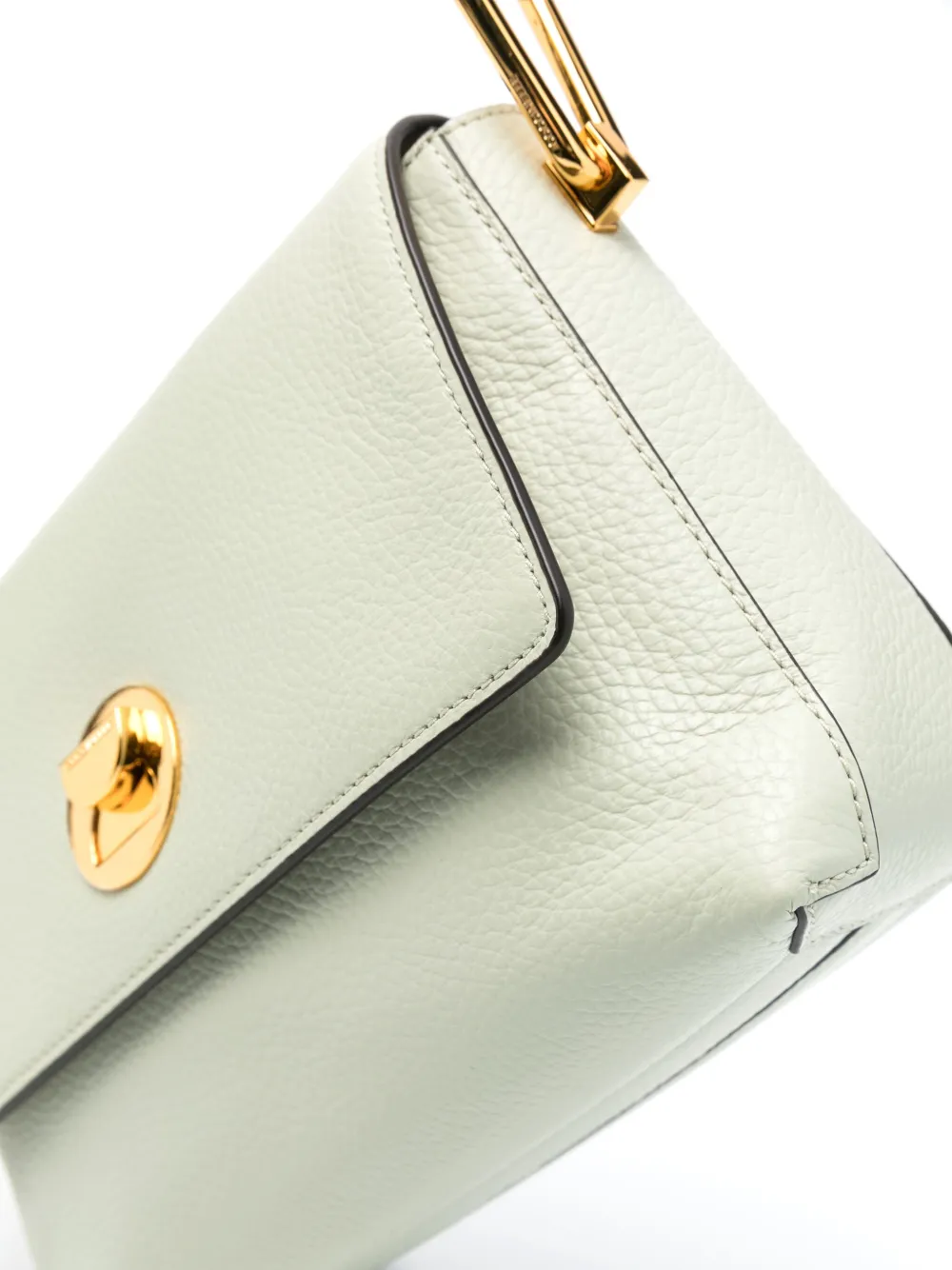 Shop Coccinelle Leather Crossbody Bag In 绿色